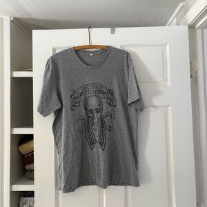 Gray Graphic Men's T-Shirt